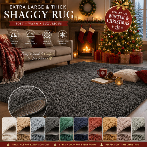 Extra large thick - large, rugs