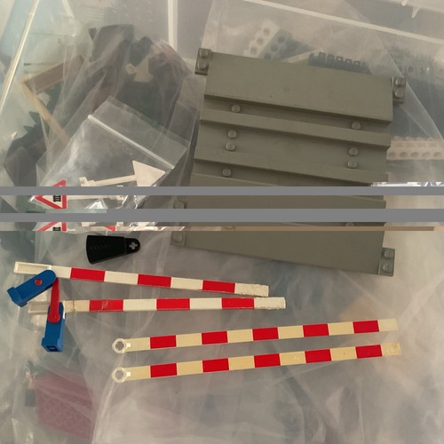 Lego train 12v - level, crossing