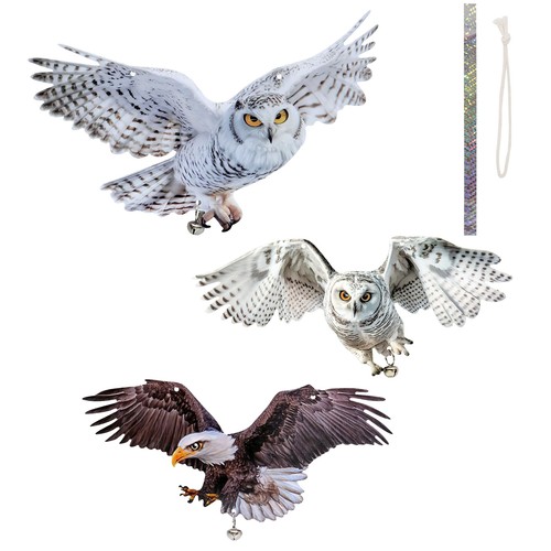 Decoy owl realistic deterrent - owl,