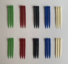 Genuine Victorinox LARGE (for 91mm) /SMALL (For 58mm) Toothpick Spares Pack of 3