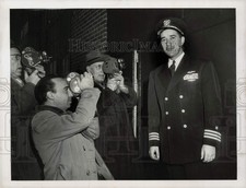 1954 Press Photo Commander