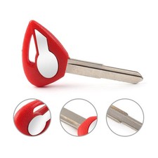 Blade Blank Ignition Key Red