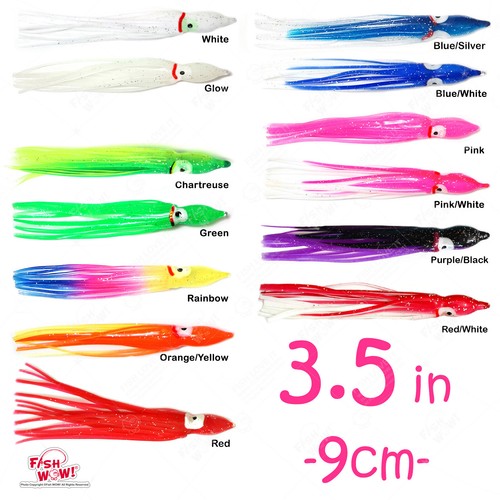 Fish wow squid skirt - 3.5",