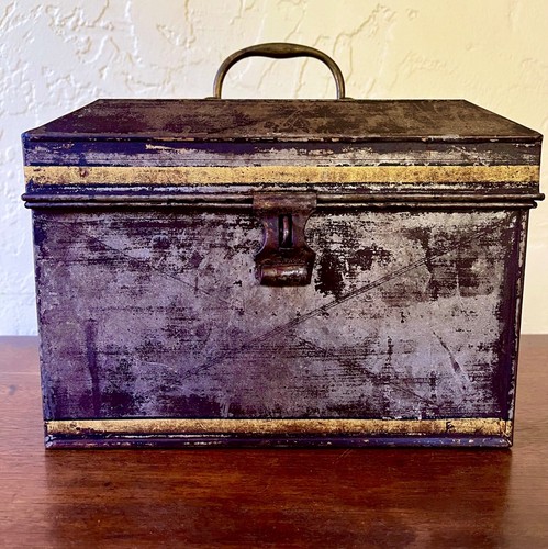 Antique tin tole - antique,
