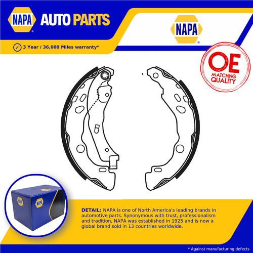 Brake shoes set fits - fits, renault