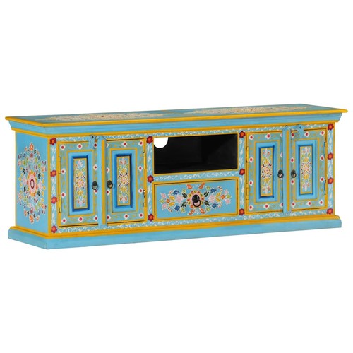 Cabinet hand painted hifi - painted,