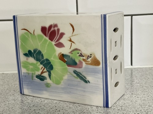 Chinese porcelain opium - porcelain, pillow