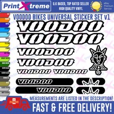 VOODOO BIKES Decal Stickers