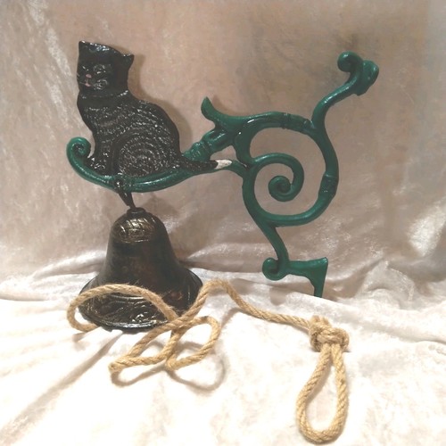 Cast iron bell decorative - cast,
