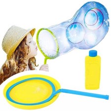 Giant Bubble Kit Enormous Bubble Making Toy Outdoor Garden Fun Gift for Children