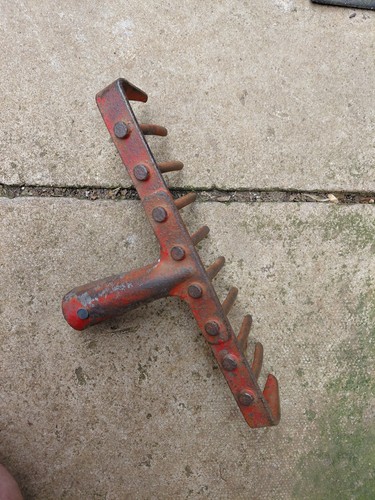 Vintage garden hand fork - garden,