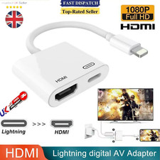 FOR APPLE TO HDMI DIGITAL AV TV ADAPTER CABLE FOR IPAD IPHONE
