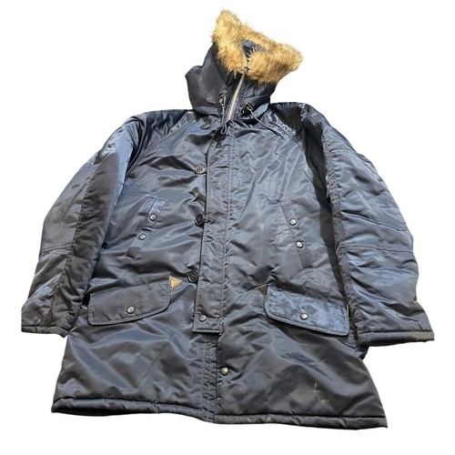 Jcpenney snorkel parka navy - l,