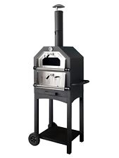 Outdoor Pizza Oven - 190cm Standing Wood Fired/Charcoal BBQ  - Cheap, Good Value