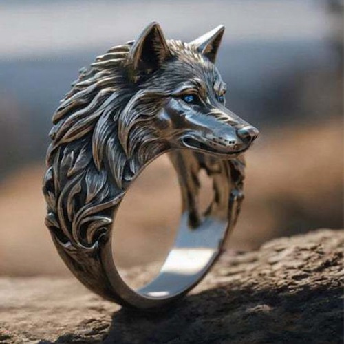 Punk silver color zinc - color, alloy