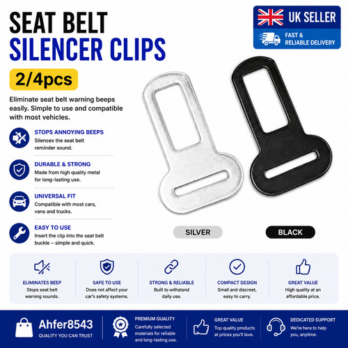 Car seat belt clip - belt, buckle