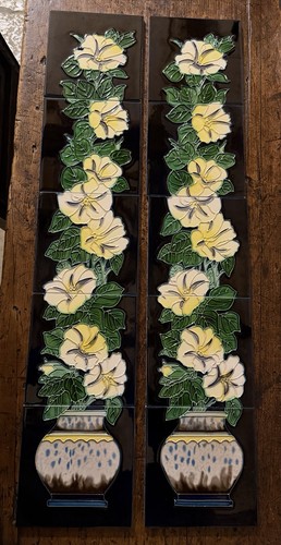 Set ten majolica tube - ten,