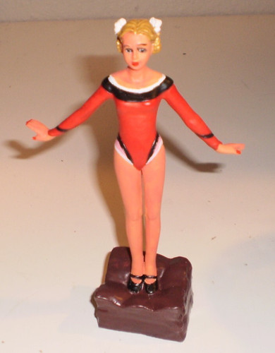Gymnast girl 110mm - gymnast, resin