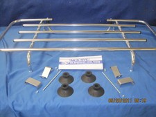 MG   NEW MGB ROADSTER SEMI PERMANENT ALLOY BOOT RACK   UNIVERSAL CLAMP FIT 