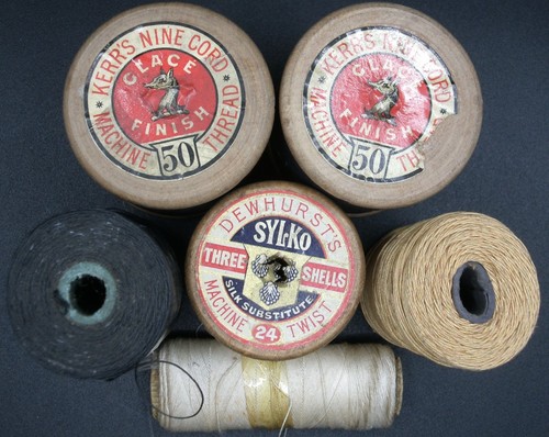 Vintage cotton reels - 6,