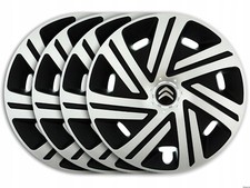 Set of 4x 15" Wheel Trims to fit  Berlingo Mk2 (2008-2017)+ centre badges