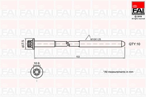 Fai b701 cylinder head - b701,