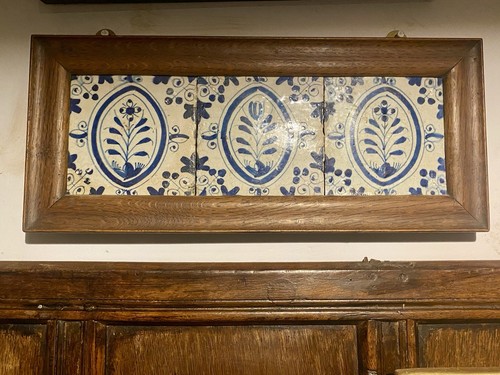 Trio dutch delft tiles - trio,
