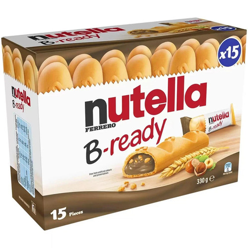 Nutella ferrero ready crispy - ferrero, b-ready