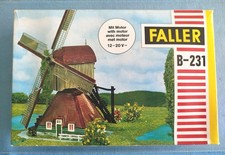 FALLER HO Model B-231 Dutch Windmill/Mühle with 12-20V Motor