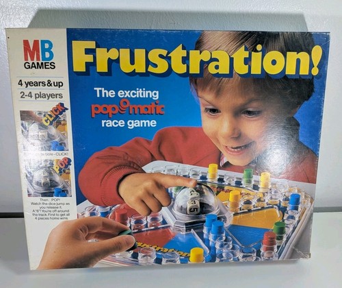 Frustration board game - game, 1986