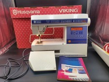 Husqvarna 350 Computer Sewing Machine, Made in Sweden
