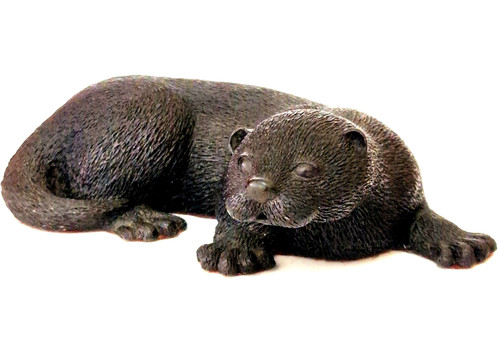 Vintage heredities lying otter - vintage,