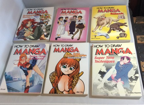 How draw manga book - manga, 6-book