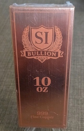 10oz 999 fine copper - 10oz, .999