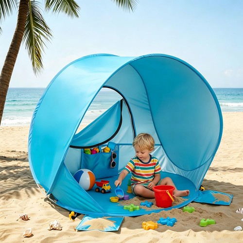 Uneede baby beach tent pop - beach, up