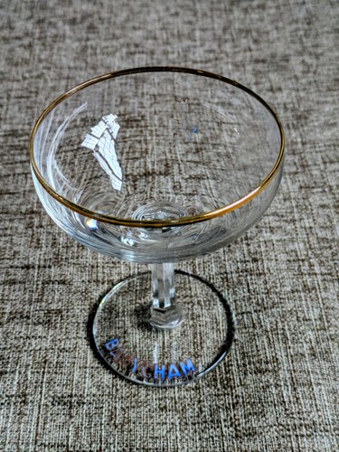 Vintage gold rimmed - gold,