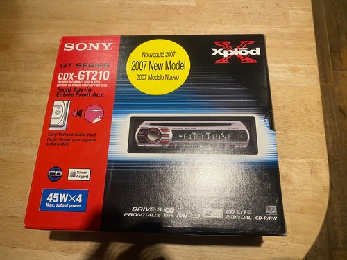 Sony radio mp3 wma xplod - radio,