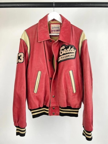 Vintage 80s redskins leather - redskins,