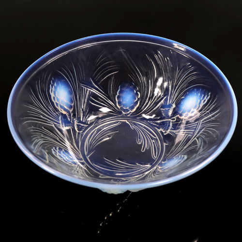 Jobling opalique glass - glass, fircone