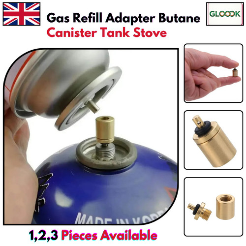 Gas refill adapter - adapter, butane