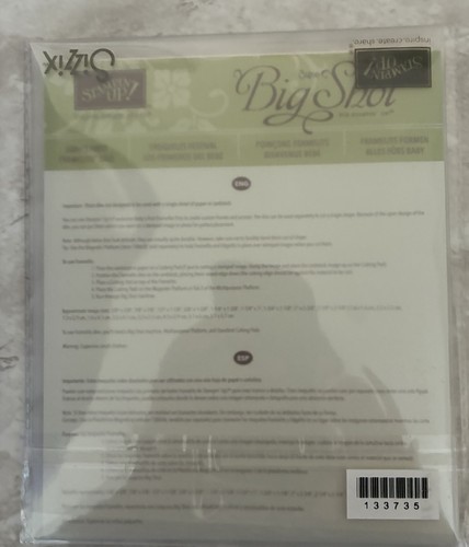 Stampin sizzix baby s - stampin', baby's