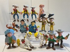 Lucky Luke Schleich 1984 Figure Selection Jolly Jumper Daltons Variants Ma Dalton