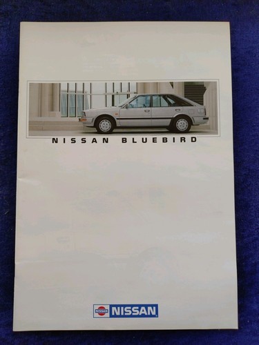 Nissan bluebird brochure - nissan,