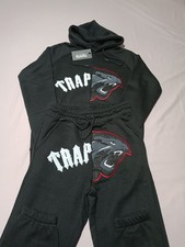 Trapstar Black Panther Hoodie and Joggers SetSize Small