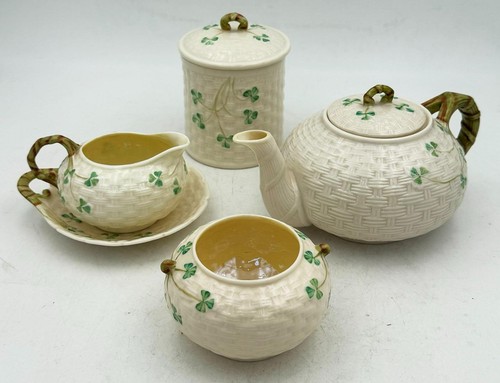 Belleek irish shamrock - belleek,