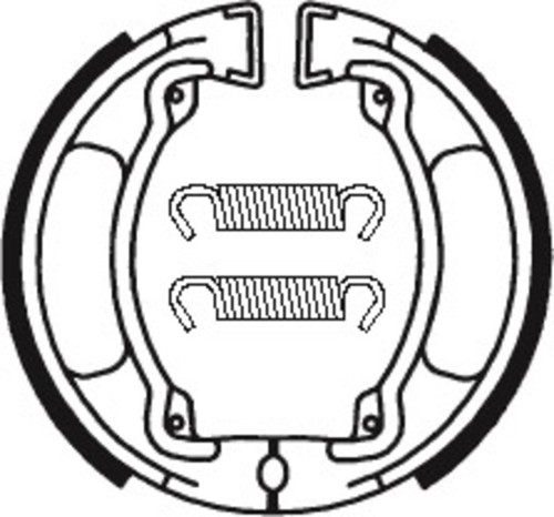 Tecnium brake shoes ba032 - tecnium,