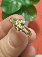 Vintage Avon Love Knot Gold