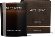 Molton Brown Re-Charge Black Pepper Signature Scented Single Wick Candle 190 g