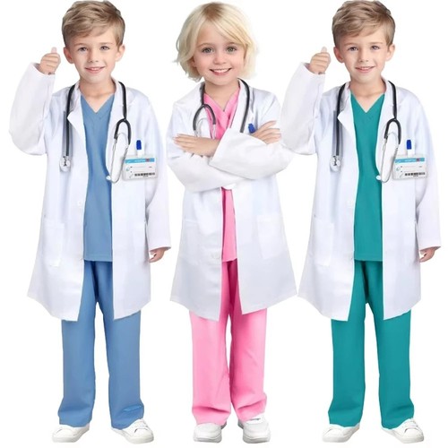Kids doctor nurse white - doctor, coat