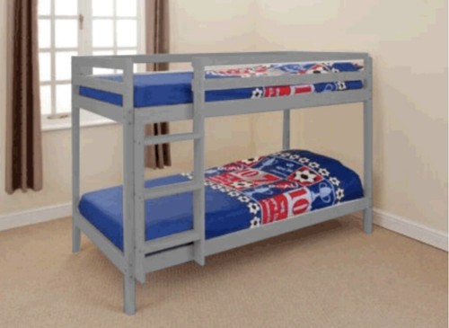 2ft6 shorty grey pine wood - grey,
